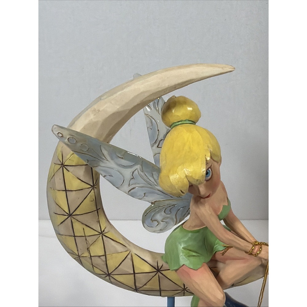 Jim Shore Walt Disney Showcase Moonlight And Magic Tinker Bell Figurine 4010219 - Picture 7 of 12